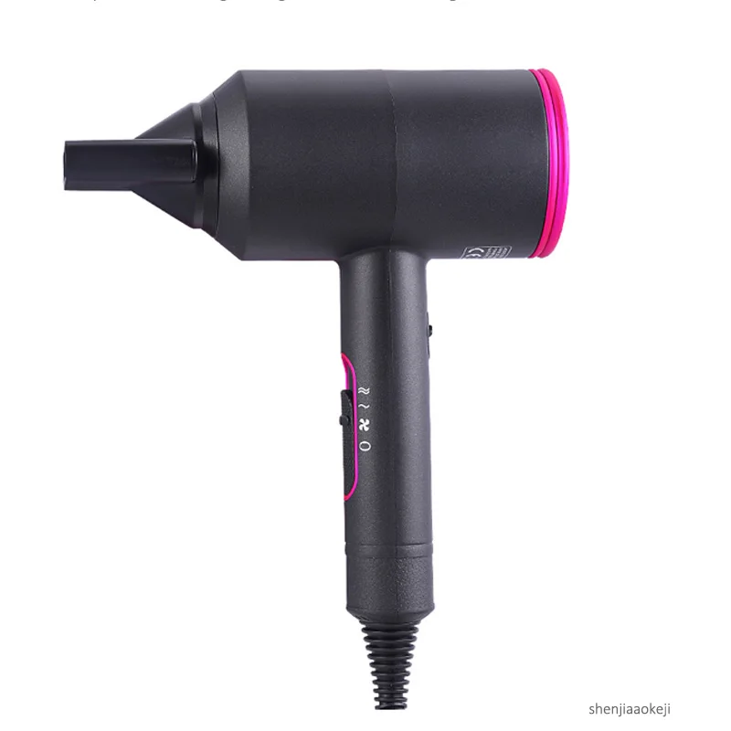 

Commercial 3-gear hair dryer Home hot cold wind hair drying machine High-power hair dryer with EU/UK/AU/US Plug 110V/220V 1PC