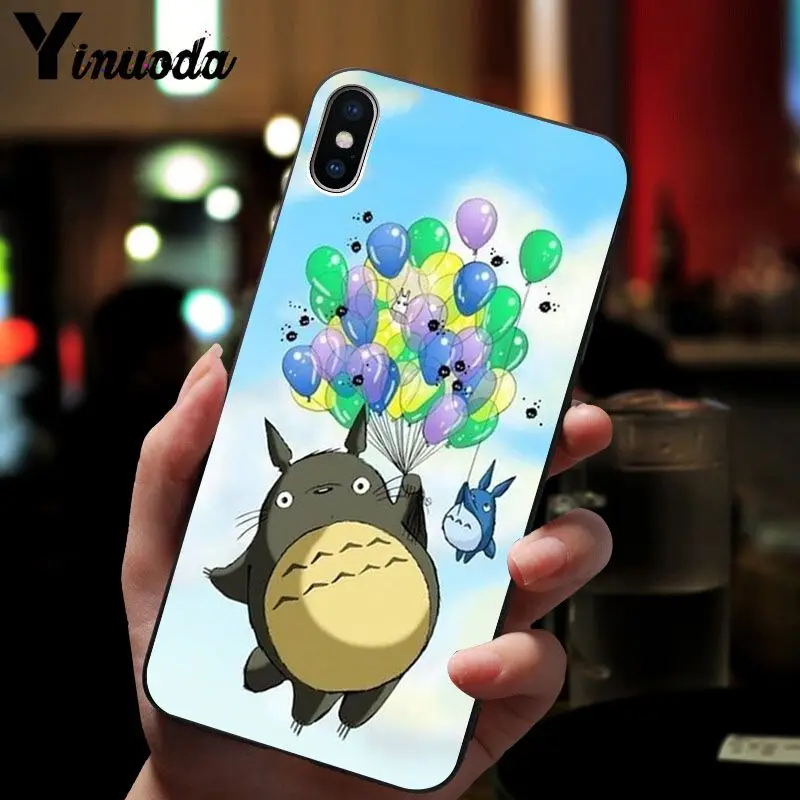 Yinuoda Мой сосед Тоторо пользовательские фото мягкий чехол для телефона Apple iPhone 8 7 6