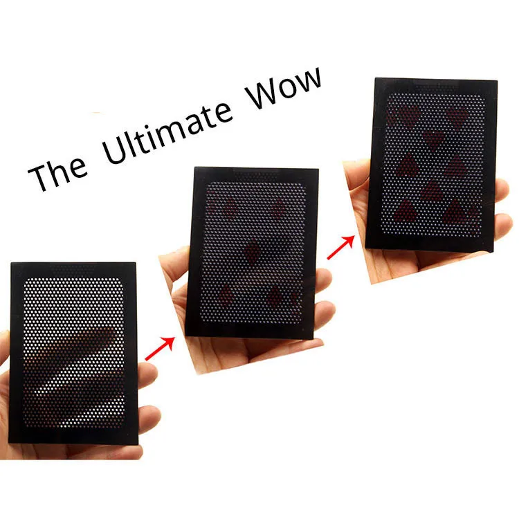 

Pack of 2pcs The Ultimate Wow 3.0 version / Change Twice Ultimate Exchange Magic Tricks Magic Props Gimmick Card Magia Illusion
