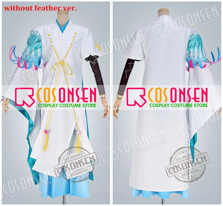 Touken Ranbu Tomoegata Naginata Косплей Костюм Полный комплект косплей ONSEN все размеры на заказ