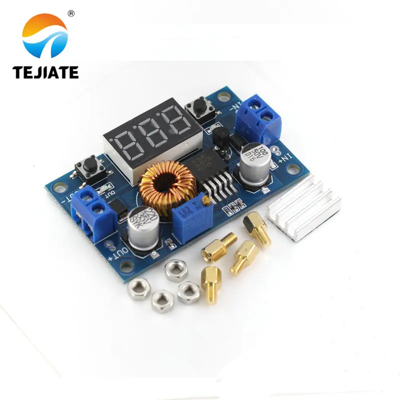 Регулируемый понижающий модуль питания TEJIATE 5 А 75 Вт XL4015 от 4 0 38 в до 1 25 В 36