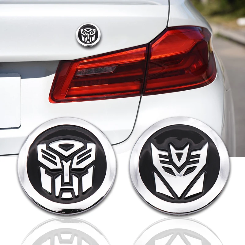 1 шт. модная 3D Автомобильная наклейка Металлические Трансформаторы для