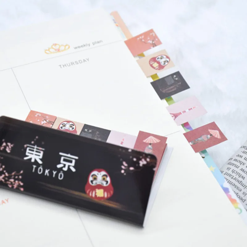 5 шт. Go travel sticky note Бразилия Токийский город Париж путешествие цвет блокнот