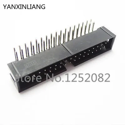 10 шт. 2 54 мм 2x17 DC3 34 Pin Прямоугольный штыревой кожух PCB IDC Socket Box header | Обустройство