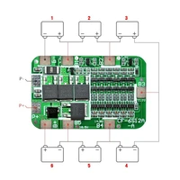 1pcs new arrival 6s 15a 24v pcb bms protection board for 6 pack 18650 li ion lithium battery cell module
