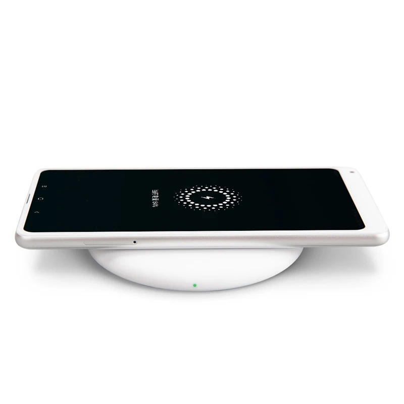 Беспроводное зарядное устройство Xiaomi 10W Qi быстрое типа C для смартфонов Mi MIX 3 iPhone X