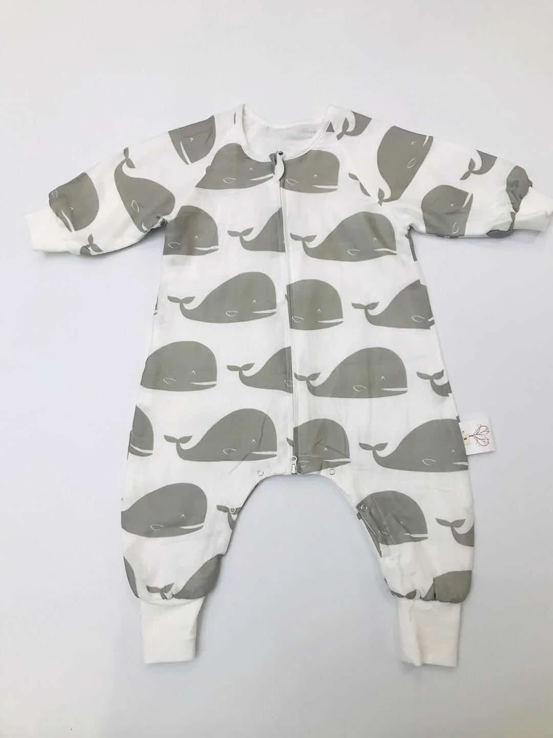 four layer whale 4 слоя детские комбинезоны спальный мешок для малышей Дети муслин Дети Ясельного возраста со спальным мешком стильная футболка с изображением персонажей видеоигр рукава спальный мешок для детей Анти Удар Стёганое одеяло - Цвет: four layer whale