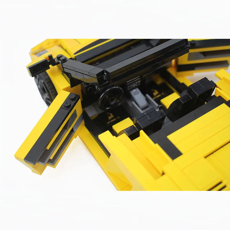 Yile 011 модель строительных блоков Gallardo LP 560-4 Совместимость с legoings technic 8169 наклейки