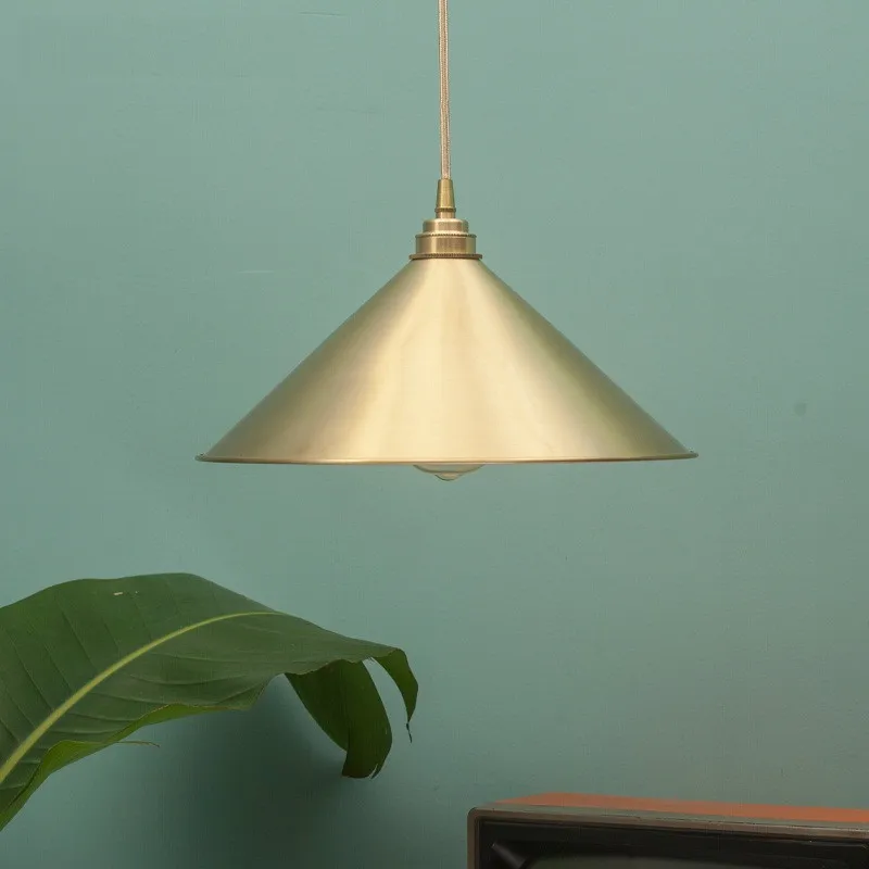 Ретро стиль лофт Чистая медь Droplight Эдисон винтажные светодиодные подвесные