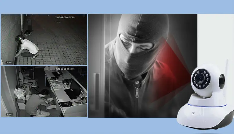 Камера onvif CCTV HD 720 P Беспроводная ip-камера наблюдения wifi камера инфракрасного ИК-видео ночного видения