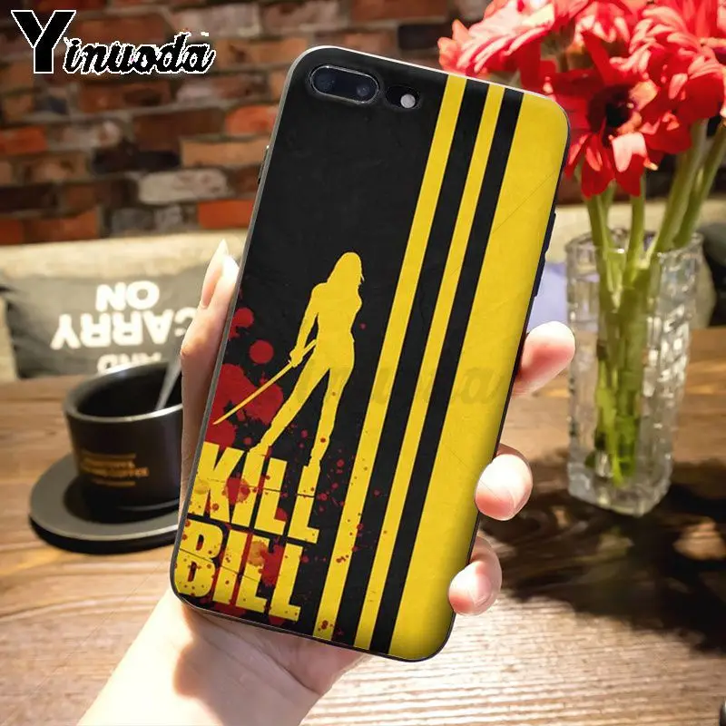 Чехол Yinuoda kill bill для iPhone 7plus X 6 6S 7 8 8Plus|Бамперы| |