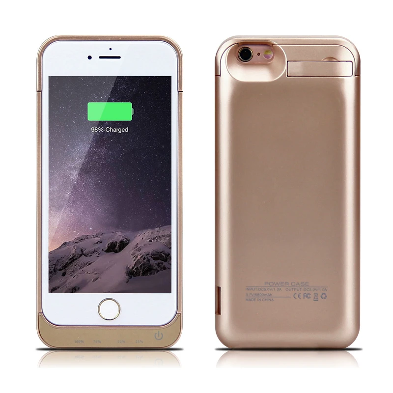 Gagaking 5800 мА/ч Батарея Чехлы для iPhone 6 6s Портативный резервного копирования