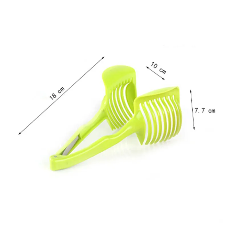 Пластик картофеля томатный Резак Режущий инструмент Многофункциональный