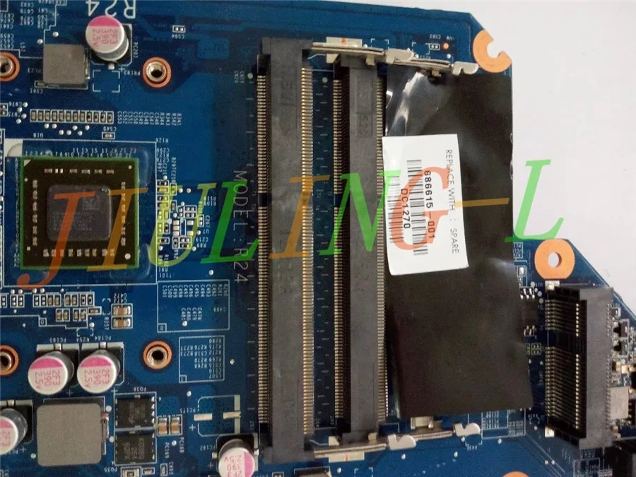 JOUTNDLN для HP G4 G6 G7-1000 материнская плата ноутбука с E2-1800 1 7 ghz CPU 686615-001 | Компьютеры и