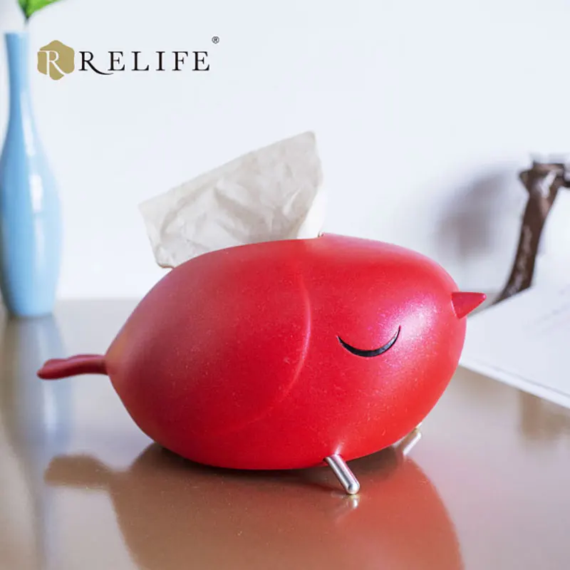 Бумажная стойка элегантный милый ПЭТ автомобиль семья животных Форма Контейнер