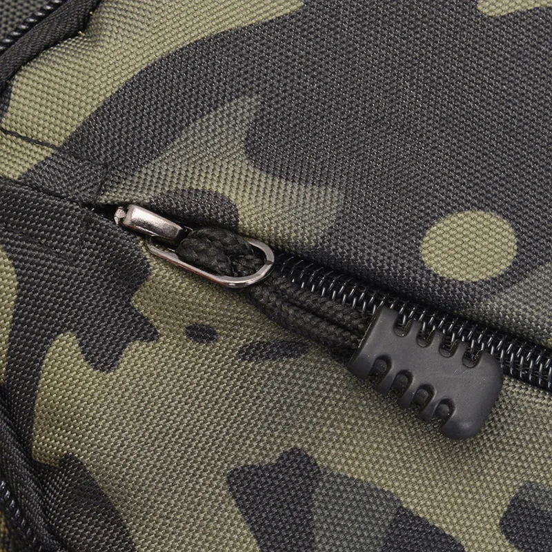 Мужская холщовая сумка-мессенджер водонепроницаемая камуфляжная для