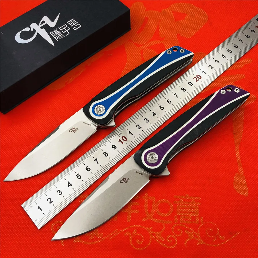 Новейший складной нож D2 blade CH3511 карманные тактические ножи Ручка G10 для кемпинга