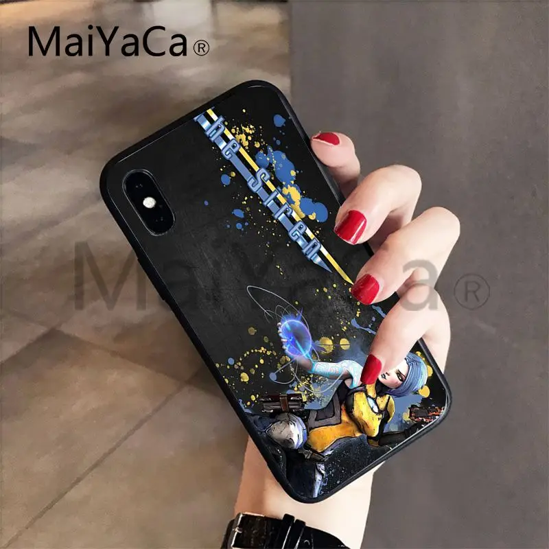 MaiYaCa borderland 2 высококлассный защитный чехол для телефона Apple iphone X и 8 8plus 7 7plus 6s Plus 5 5s