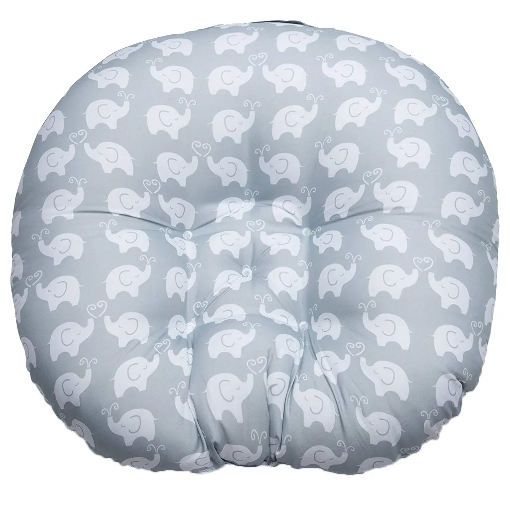 Портативное мягкое кресло для новорожденных диван с изображением слона подушка