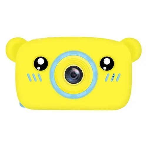Розовый X9 1080 P HD детская камера Мультфильм защитный чехол Цифровой Детский фотоаппарат мини ip-видеокамера спортивная для маленьких мальчиков и девочек забавная камера - Цвет: Розовый