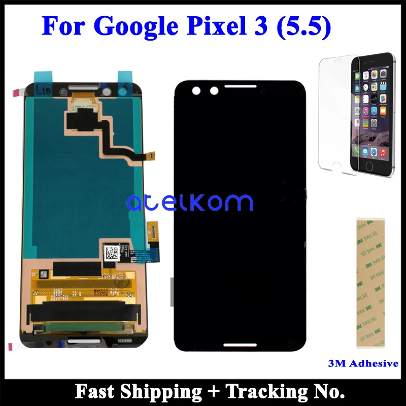 Дисплей с тачскрином для Google Pixel 3/ 3 XL AMOLED|Экраны мобильных телефонов| |
