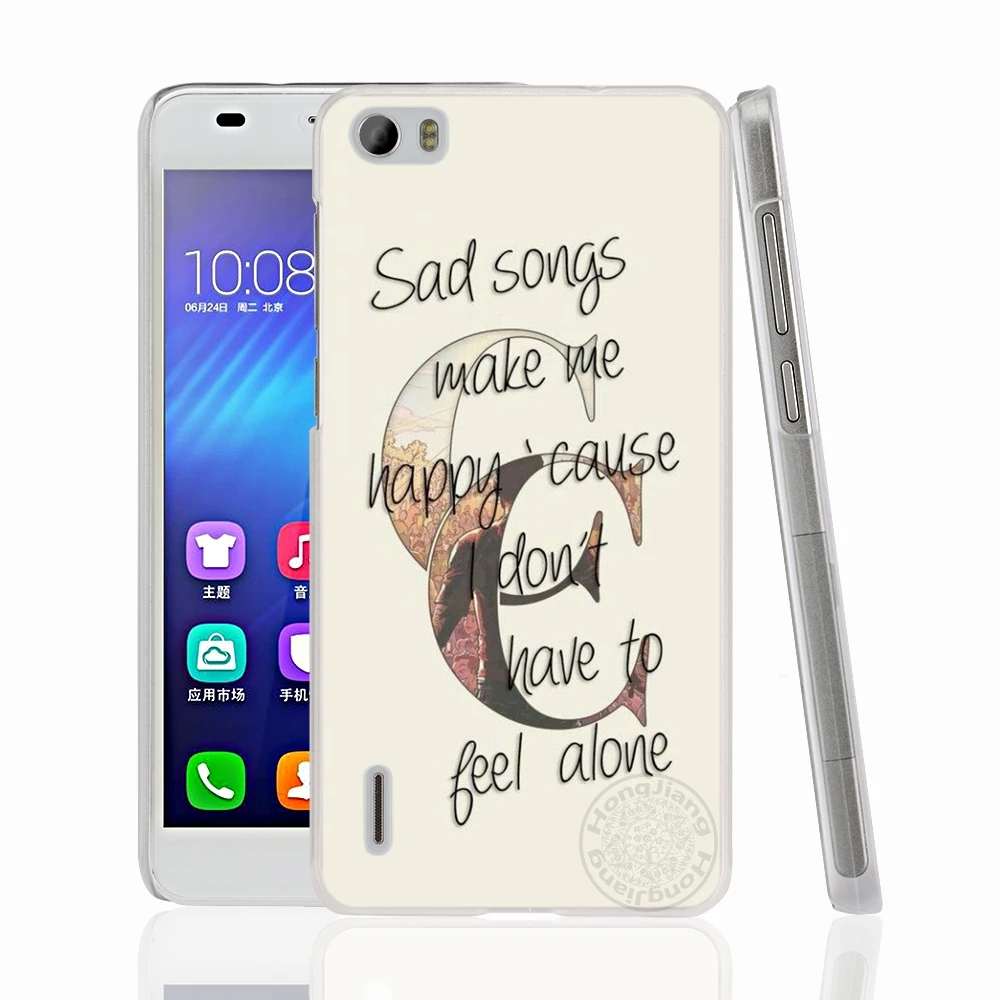 HAMEINUO дневное напоминание чехол для сотового телефона huawei honor 3C 4A 4X 4C 5X 6 7 8 Y3 Y5 Y6 2 II