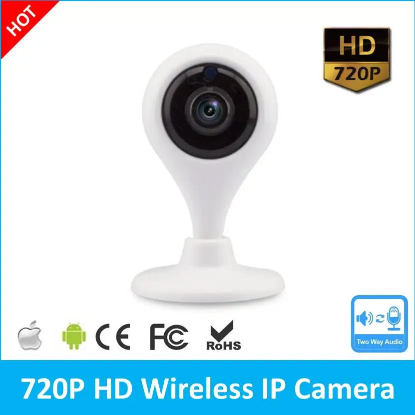 Мини Wi-Fi Камера Беспроводной 720 P HD Smart Видеоняни и радионяни видеонаблюдения P2P