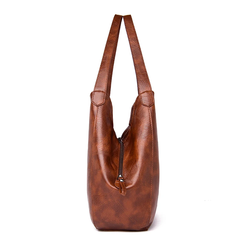 Сумка женская с тремя отделениями модный роскошный саквояж кросс-боди брендовая