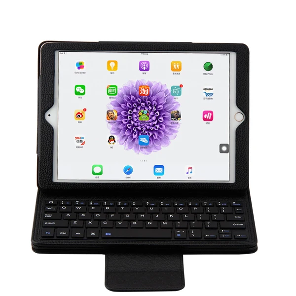 Bluetooth клавиатура для iPad Pro 10 5 дюйма беспроводная Чехол кожаный флип чехол с