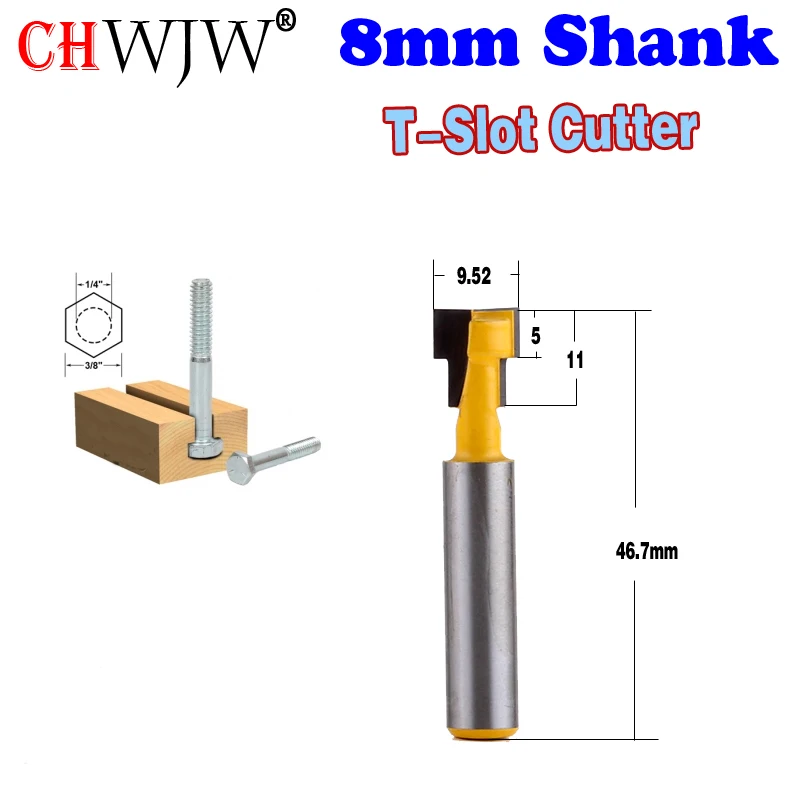 Болт фреза. Down-Cutting Edge trimming Router bit.