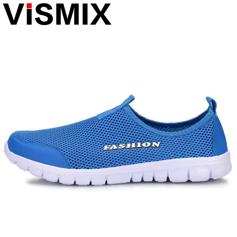 VISMIX Men Shoes Fashion 2017 Summer Comfortable Casual Mesh Breathable Flat Cheap Plus Size 34-46 | Обувь