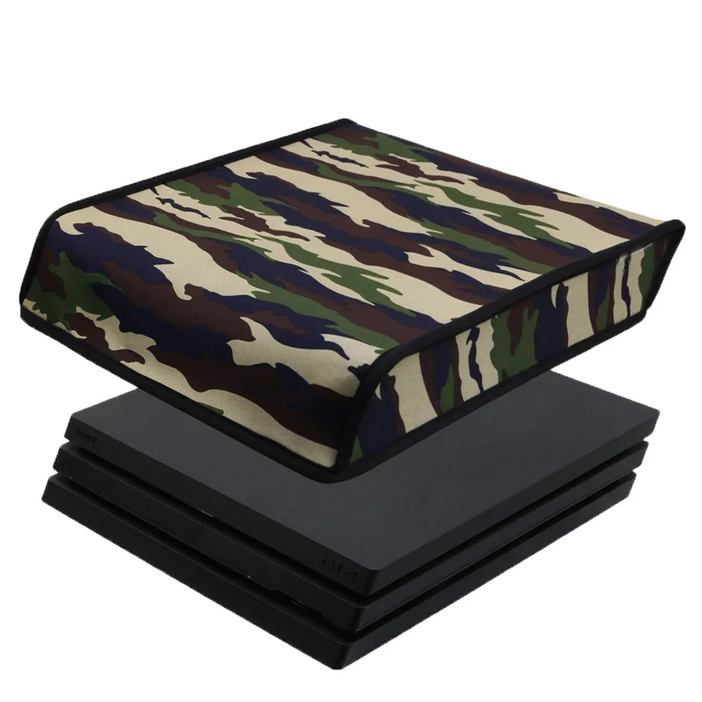 IVYUEEN для PS4 Playstation 4 pro контроллер мягкий неопрен грязи пыли Защитная крышка-черный/Камуфляж