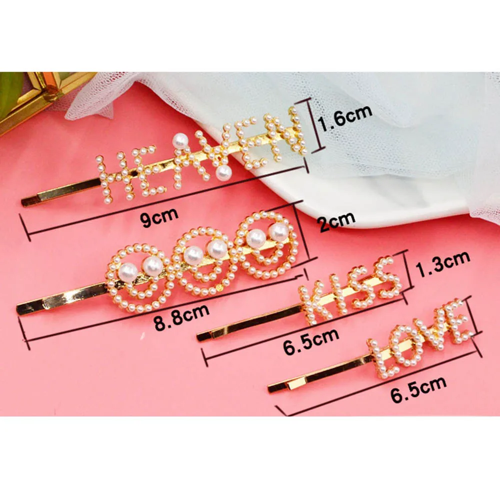 Модные женские туфли в Корейском стиле подражание жемчужная заколка улыбающихся