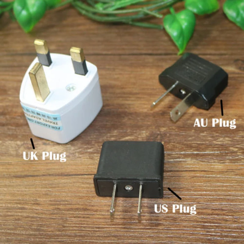 

5pcs Wall Adaptor charger UK/AU/US plug Universal Travel Power Socket Converter