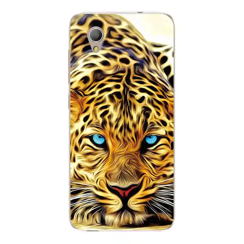 For Alcatel 1 1C 1X 3 3C 3X Case Mobile Phone Back Cover Tiger Animal Protective |