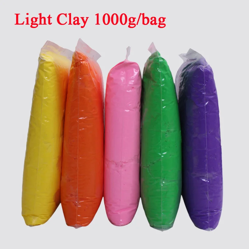1000 г/пакет супер 1 кг светильник глиняные игрушки Fimo игровое тесто Полимерная
