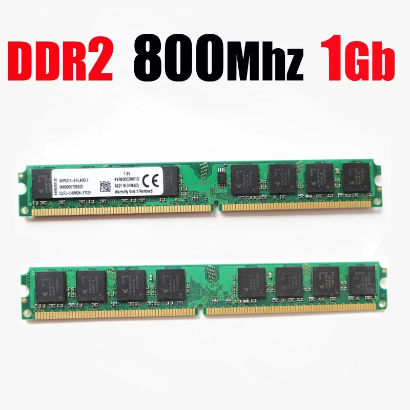 Оперативная память ddr2 800 1 ГБ МГц DDR2 RAM PC PC2 6400 memroy настольная/ddr 2 1G пожизненная