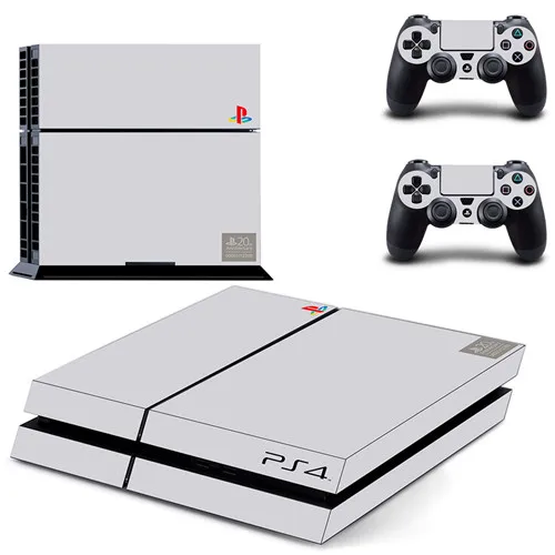 DPTM2287 Чистый белый черный красный синий золотой PS4 кожи наклейка виниловая для sony Playstation 4 консоли и 2 контроллеров PS4 кожи Стикеры - Цвет: DPTM2287