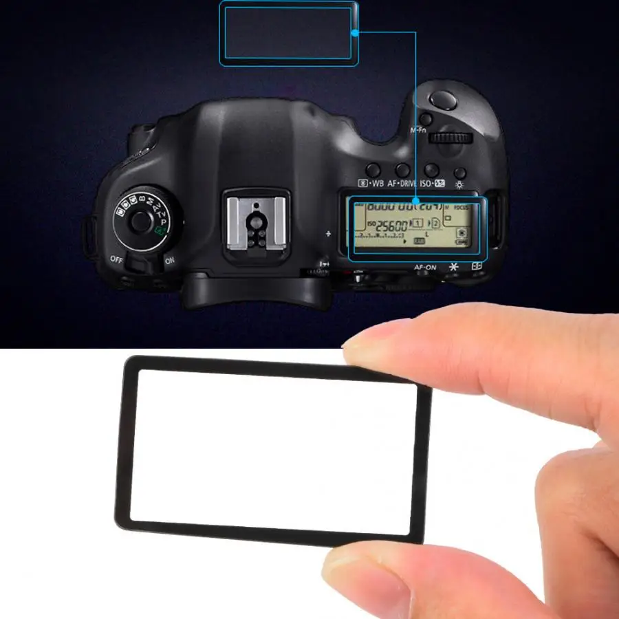 Акриловое верхнее внешнее Защитное стекло для ЖК дисплея камеры Nikon D750 D7500|Защита