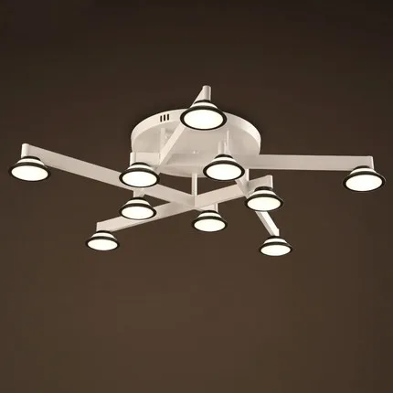 LED Освещение в помещении Nordic современный потолочный светильник творческий