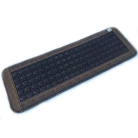 high quality heating mattress therapy tourmalinegermanium stone massage mat
