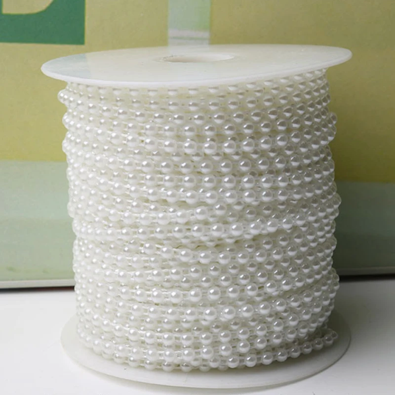 Полубоковые жемчужины 4 мм/6 мм/8 мм двухполосные соединительные бусины для