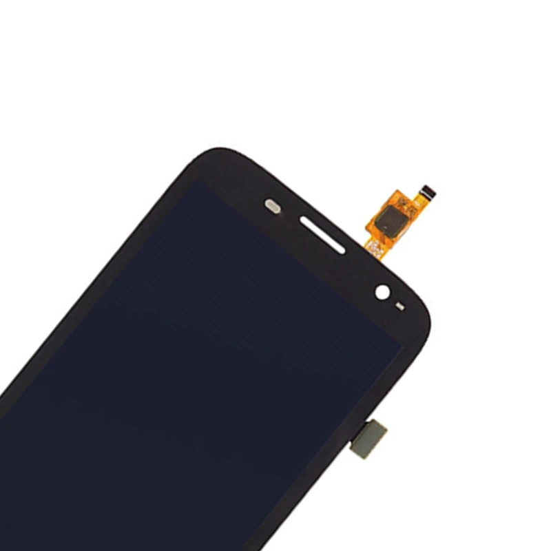 Для lenovo A859 Полный ЖК-дисплей с кодирующий преобразователь сенсорного экрана в сборе запасные части 5,0 дюйма черный/белый