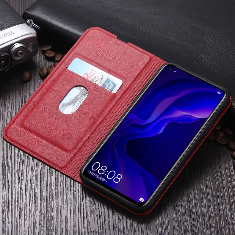 Ретро Бумажник Стенд Флип кожаный чехол для huawei Honor 10 10i Lite P Smart Z Y9 Prime P20 P30 Pro Обложка для книги Магнитный чехол