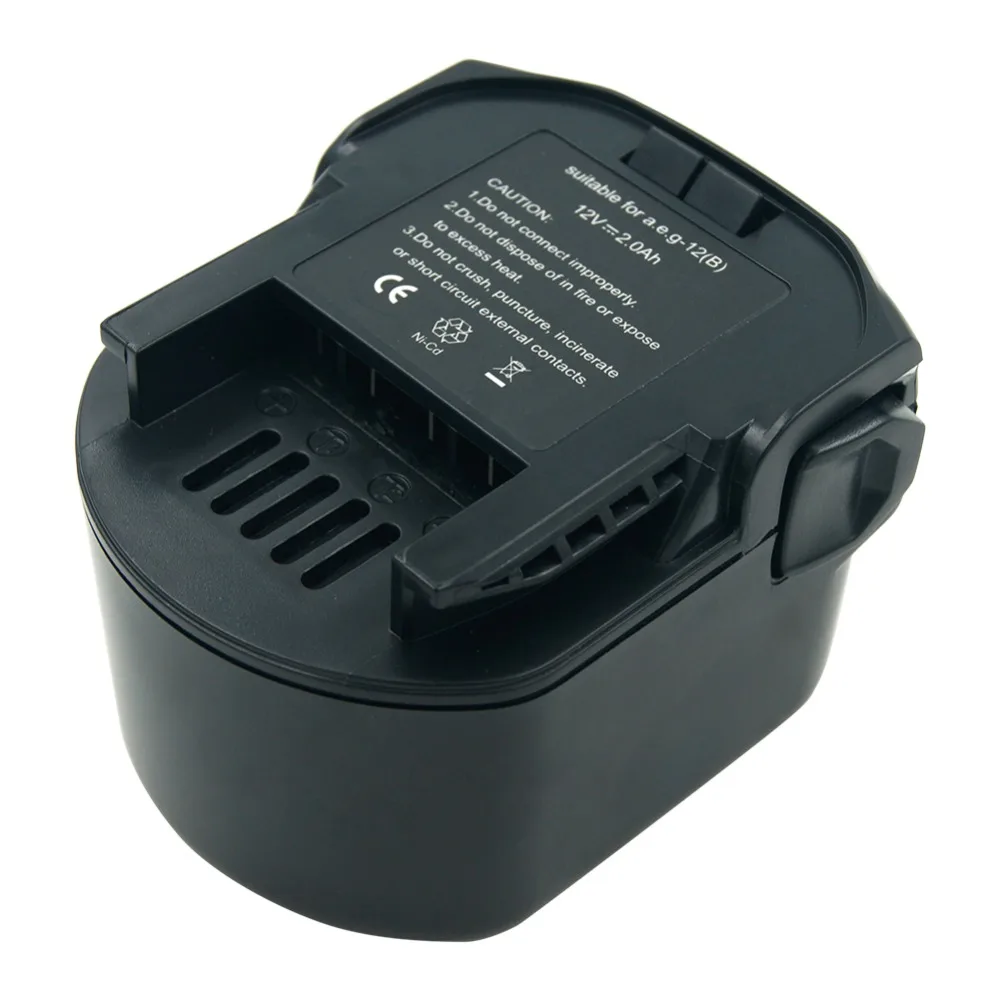 Сменный аккумулятор Nicd 12V 2000mAh для AEG Ridgid Аккумуляторные дрели аккумуляторная Ni CD