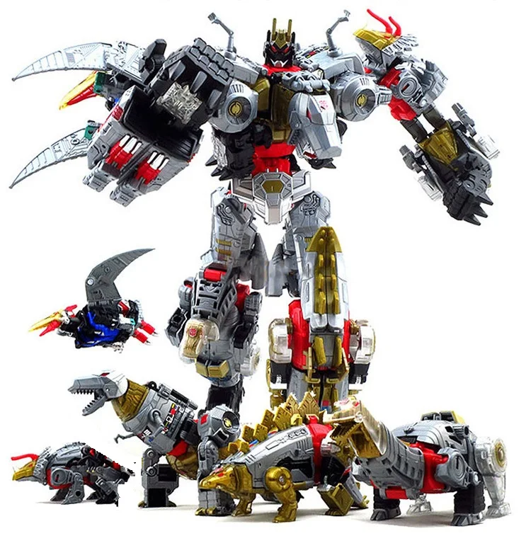 Роботы фигурки BPF трансформация поколения мощь вулканов Primes Dinobot king ko 5в1|Игровые и