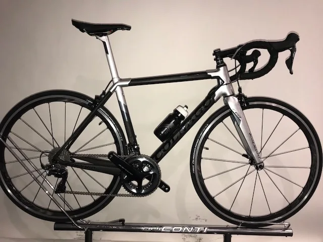 Colnago C64 глянцевый Серебряный Матовый карбоновый Дорожный полный набор велосипедных компонентов сплав тормозные диски