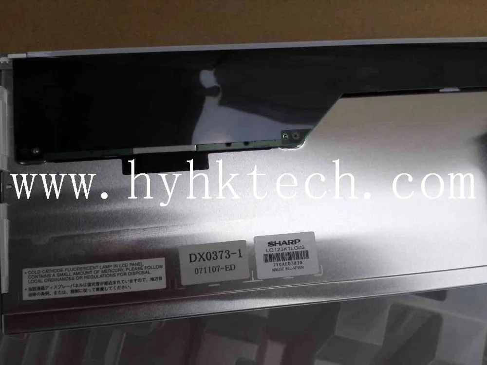 Поставка ЖК дисплея LQ123K1LG03 12 3 дюйма новый и оригинальный проверено перед