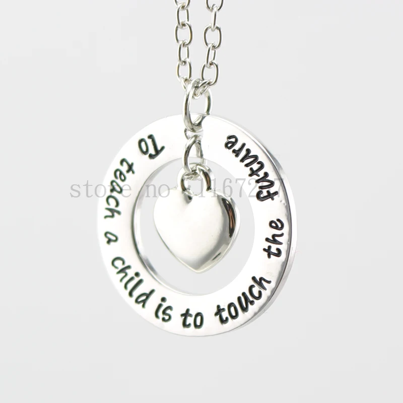 Ожерелье для учителей 2015-раньше-ожерелье-научить ребенка прикоснуться к