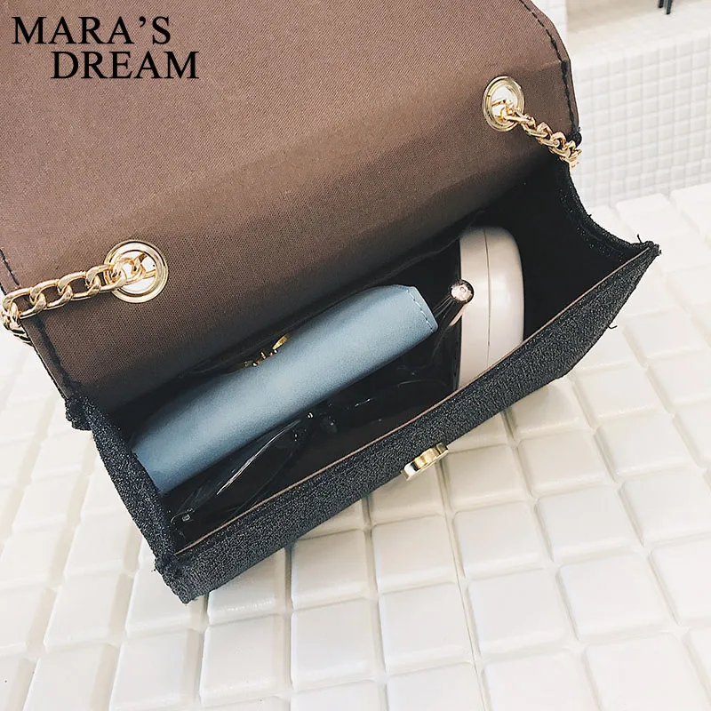 Mara's Dream 2019 Женская блестящая маленькая сумка Супермодная Сумочка с кисточкой на
